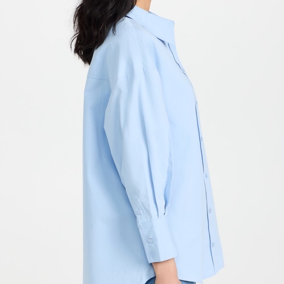 MIKA SHIRT (BLUE) - SIZE LARGE - ANINE BING - Picture 3 of 8